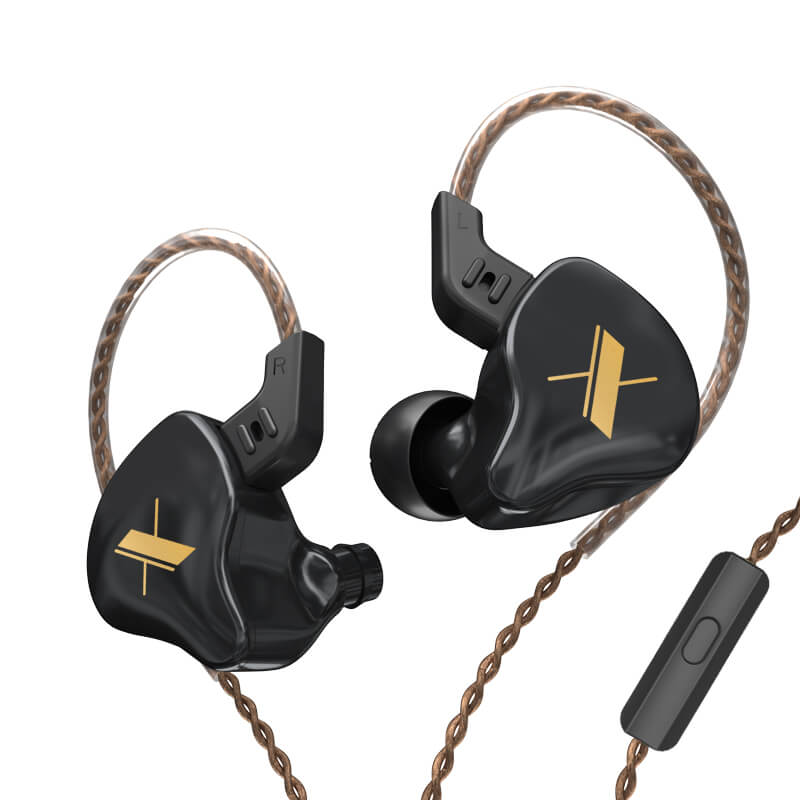 KZ EDX Earphones 1 Dynamic HIFI Bass Earbuds In Ear Monitor Headphones Sport Noise Cancelling Headset New Arrival_9